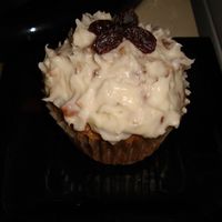 Cupcake Club First Recipe Carrot cupcake, filled and iced with the recipe that is on the first page of the of the CCCC page.They turned out GREAT!!