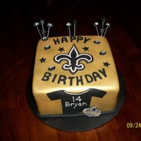 Saints Cake 