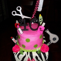 40Th Birthday For Hairdresser 