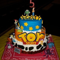 Toy Story I made this for my son's 5th birthday. He was so excited and couldn't stop looking at it and telling me how he loved it. That...