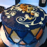 Halloween 08 ah! This was was a lot of fun! cut out individual triangles of different colours of handmade fondant (can't buy the stuff here!). I...