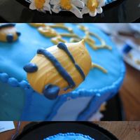 Happy Bee-Day Cake OMG I love this cake! Pure cavity-inducing sweetness adorned with homemade fondant and royal icing. The cake itself was a disaster; it kept...