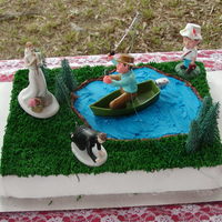 Fishing Groom Cake 