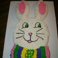 Bunny Cake My Kids did this ages 12 and 8 I am so proud!!