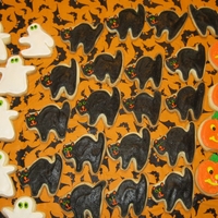 Gluten Free Halloween Cookies Tweaked the NFSC recipe to make these Gluten-Free for my niece's school.