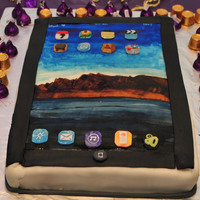 Icake Ipad I made this cake for DH 31st birthday party, i got him an Ipad for his birthday and ipad cake for his surprise party. The cake is...