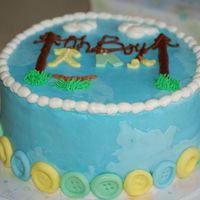 Nightmare Cake This is a WASC cake with buttercream dream...it was extremely humid--the first time I've ever decorated with high humidity--YIKES!!! I...