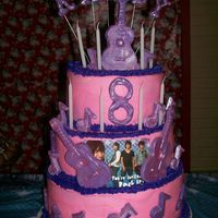 Camp Rock Birthday Cake 