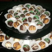 Christmas Cake Balls Christmas cake balls for our family Christmas party. Over 100 balls - boy was it a ton of work almost 3 hours in total.