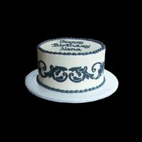 Black And White Stencil This is my 1st time using a stencil. It was really easy and I love the results.