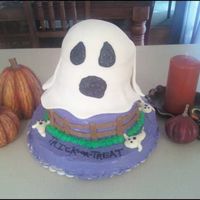 Boo! This is my first cake submitted to CakeCentral. I am self-taught! This cake took me about 6 hours. All icing and cake mixes are homemade,...