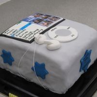 Ipod Cake The recipient of this cake was getting an iPod for his present!