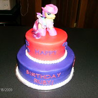 My Little Pony! I did this one very quickly at last minute for my niece!