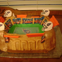 Titans Stadium Cake 