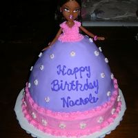 Bratz Doll I used a combination of MMF and Buttercream. This was my first time making and using MMF.