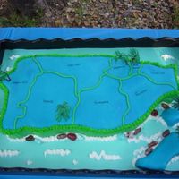 Puerto Rico Puerto Rico and its outlying islands Vieques and Culebra, 3-D cake ordered by a group of government employees celebrating election results...