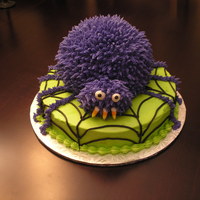 Spider Cake Thanks to other Cake Central members who inspired this cake