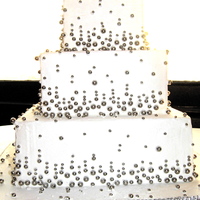Bubbles Wedding Cake 