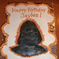 Darth Vader This one was inspired by a number of cakes on here. Thanks to all!