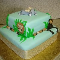 Jungle Baby Cake 