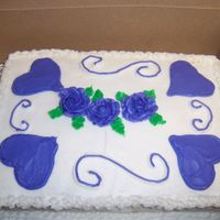 My Very First Cake The was the first cake I made in a cake class. Nothing Special but it was fun.