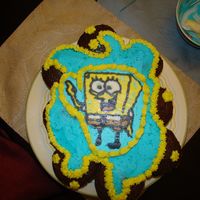Spongebob Attempt So this cake will make me laugh forever. So many firsts here.1. I have never made a cupcake cake2. Tried the Frozen Buttercream Transfer...
