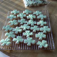 Cookies For The Troops I made these for my son in law who is in the Air Force and stationed overseas.......I had a problem with getting the icing smooth.....but I...