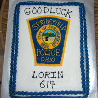 Favorite Capt. Retires Cake was a retirement cake made for a police officer, captain, who was loved by his fellow officers. All buttercream-made to replicate the...