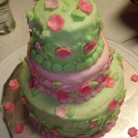 Welcome Home Cake I tried desparately to copy a cake by pinkbunny. This is as good as it got. I'm determined to get it right eventually.