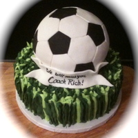 Soccer All edible. I can't ever get a truly round shape!
