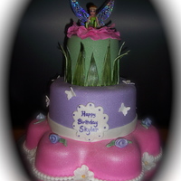 Tinkerbell All edible except for the doll on top.