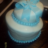 Topsy Turvy Made this for my Mothers Birthday. 9inch and 6 in Topsy Turvy. My first Topsy Turvy. :)