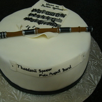 Wooden Flute Cake Wooden flute cake