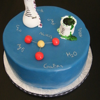 Chemistry B-Day Cake 