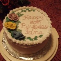 Daughter's Birthday I made this cake for my daughter's 30th birthday. My writing needs a little practice.