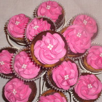 Cupcake Marble w/ buttercream and edible pearls