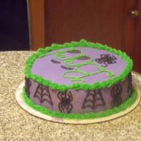 Boo To U Cake I made for Halloween.