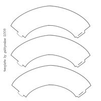 Gabbycakes Cupcake Collars For 12 X 12 Sheet Here is the template for my cupcake collars if you're printing them on a 12 x 12 page.Y'all try them out and let me know if any...