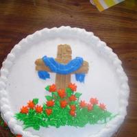 Christian Cake This is a Christian cake I made for Easter.. Thanks for looking