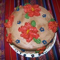 Autumn Hibiscus I made a replica of the ''Autumn Hibiscus'' featured in the most recent ACD for DH to take to work for a coworker'...