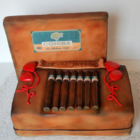 Cigar Box Cake 