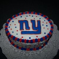 Hubby's "giant" Father's Day Cake My Hubby is a HUGE NY Giants Fan, so for father's day I made him a "Giants" Father's Day cake. I made the Giant's...
