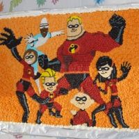 Incredibles for our Son's birthday. BC, all drawn and filled freehand