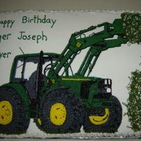 John Deere Tractor And Hay A friend's son's birthday. He loves tractors
