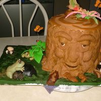 Stump Cake Thank you to "Franmjc & Ellepal" for the inspiration for this cake. As you can plainly see.....I have a ways to go but this...