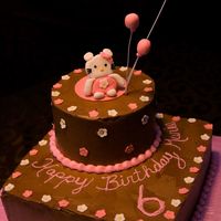 Marie's Birthday Cake This is a cake I did for a friends daughter. Now that I am looking at it in a photo, I see what a bad job I did on smoothing the...