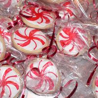 Christmas Cookies I made these cookies for my kids classes at school. I was inspired by the many variations of this cookie on this website!! Thanks everyone...