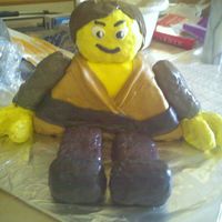 Lego Star Wars Cake This cake was designed for my son who LOVES both Lego's and Star Wars. It was so much fun to create.