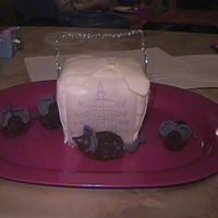 Chinese New Year. 2008 Year Of The Rat This cake was created in celebration of the Chinese New Year. This year was the year of the rat. All Fondant except the pipe cleaner handle...