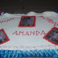 Amanda's Karate Cake Mom wanted a Karate Cake and wasn't sure what she was looking for, So I had her take pics of the birthday girl in different poses and...